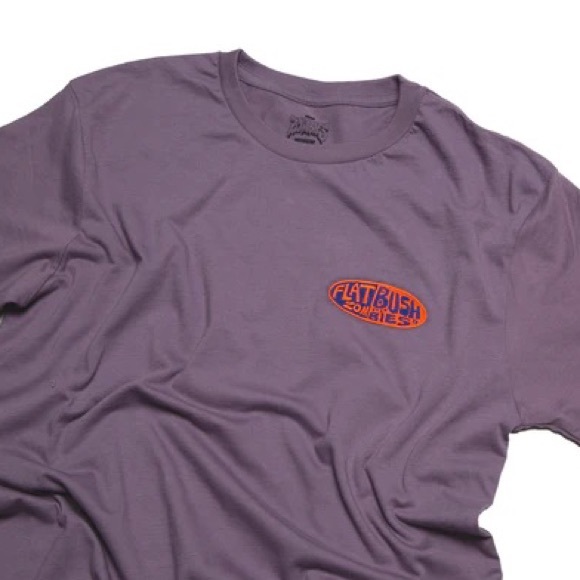 FLAT ZOM BUSH BIES EMBROIDERED LOGO T-SHIRT - Picture 3 of 7